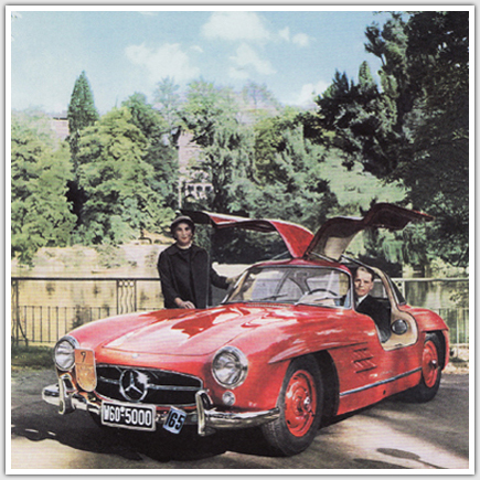 300 SL rouge